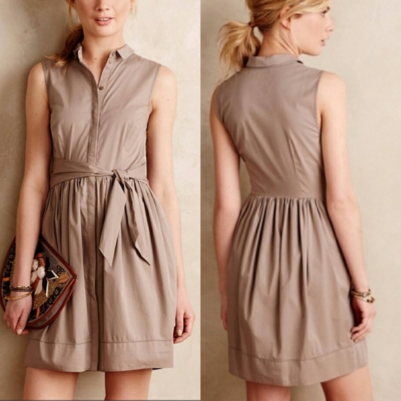 Elizabeth Klein Beyond Vintage Dresses & Skirts - ELIZABETH KLEIN BEYOND VINTAGE shirt dress pockets